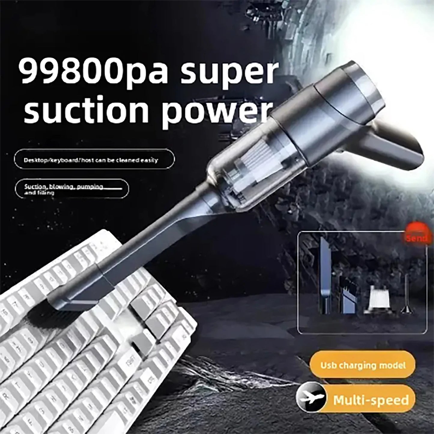 שואב אבק חכם לרכב – אידיאלי להורים עם ילדים