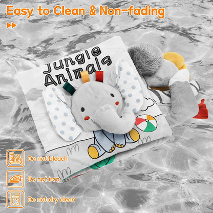 ספר חישה רך לתינוקות   0–12